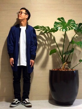 MCさん（メンズ・164cm）の春コーディネート