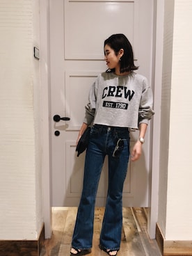 「re/done」｜Nagisaさん（レディース・165cm）の春コーディネート
