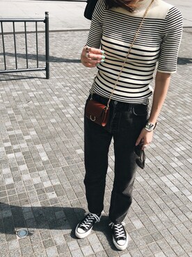 「re/done」｜Nagisaさん（レディース・165cm）の春コーディネート