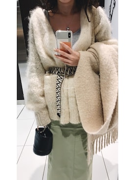「SOPHIE BUHAI（ソフィーブハイ）のアイテム」を使った、Nagisaさん（レディース・165cm）の冬コーディネート