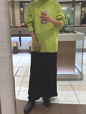 「SOPHIE BUHAI（ソフィーブハイ）のアイテム」を使った、Nagisaさん（レディース・166cm）の秋コーディネート