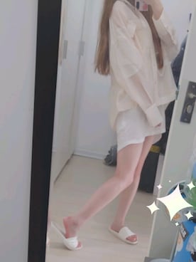 「IZZUE（イズゥー）のアイテム」を使った、misa☆さん（レディース・161cm）の夏コーディネート