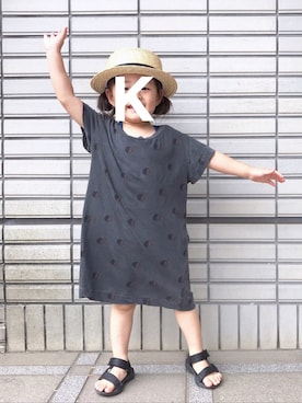 「teva風」｜kaaam*さん（キッズ・90cm）の夏コーディネート