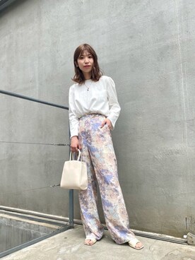 shibuya mioさん(レディース・154cm)の春コーディネート