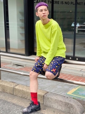 「JINS（ジンズ）のアイテム」を使った、naoki42さん（メンズ・172cm）の春コーディネート