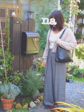 「Minx（ミンクス）のアイテム」を使った、natoさん（レディース・166cm）の秋コーディネート