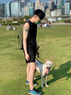「cotton on（コットンオン）のアイテム」を使った、kenさん（メンズ・170cm）の秋コーディネート