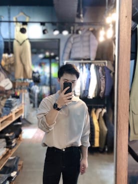 「BRUNO（ブルーノ）のアイテム」を使った、자홍さん（メンズ・169cm）の冬コーディネート