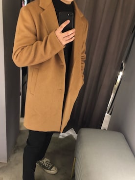 「BRUNO（ブルーノ）のアイテム」を使った、자홍さん（メンズ・169cm）の冬コーディネート