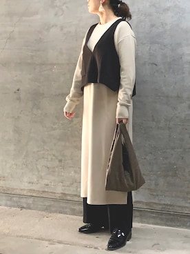 k_map_styleさん（レディース・161cm）の冬コーディネート