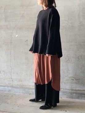 k_map_styleさん（レディース・161cm）の冬コーディネート