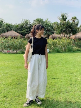 chienjさん（レディース・161cm）の夏コーディネート