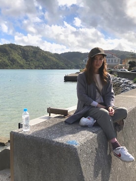 さきやまさん（レディース・153cm）の冬コーディネート