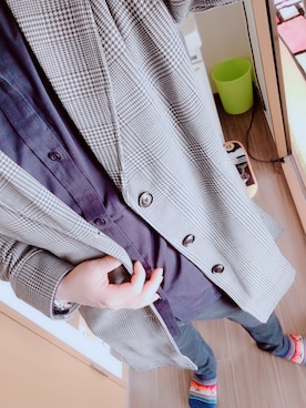 「オシャレパッソ」｜「アイテム（チェスターコート）」を使った、ユーキ⁇さん（メンズ・170cm）の秋コーディネート