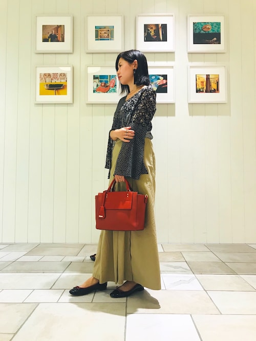 Aoki Piche Abahouse ルミネ有楽町店 Lowell Thingsのトートバッグを使ったコーディネート Wear