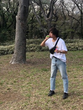 藤原さん(メンズ・173cm)の冬コーディネート