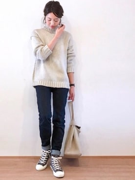 たろ☺︎さん(レディース・165cm)の冬コーディネート