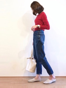 たろ☺︎さん（レディース・165cm）の春コーディネート