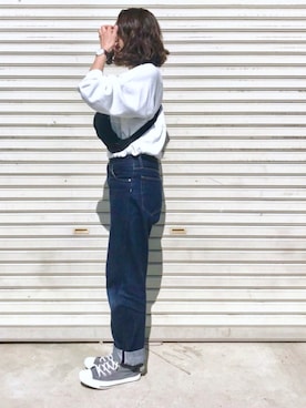 たろ☺︎さん（レディース・165cm）の春コーディネート