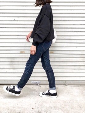 たろ☺︎さん（レディース・165cm）の春コーディネート