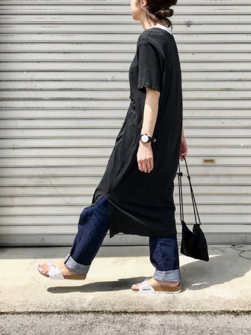 たろ Birkenstockのサンダルを使ったコーディネート Wear たろ Birkenstockのサンダルを使ったコーディネート Wear