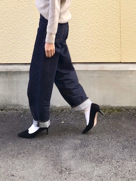 「PICHE ABAHOUSE（ピシェ アバハウス）のアイテム」を使った、たろ☺︎さん（レディース・165cm）の秋コーディネート