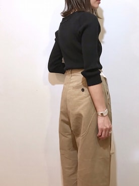 「NINE（ナイン）のアイテム」を使った、たろ☺︎さん（レディース・165cm）の冬コーディネート