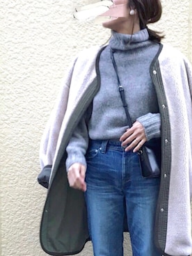 「アネット」｜たろ☺︎さん（レディース・165cm）の冬コーディネート