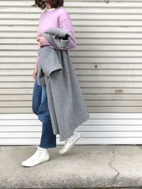 「アネット」｜たろ☺︎さん（レディース・165cm）の冬コーディネート