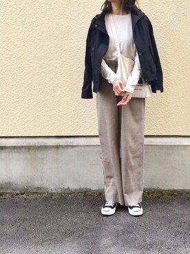 たろ☺︎さん（レディース・165cm）の春コーディネート