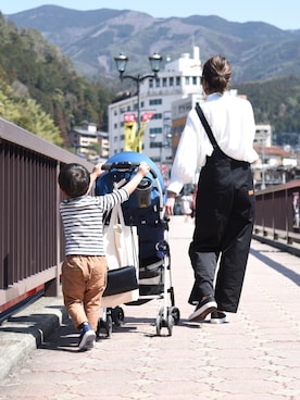 たろ☺︎さん（レディース・165cm）の春コーディネート