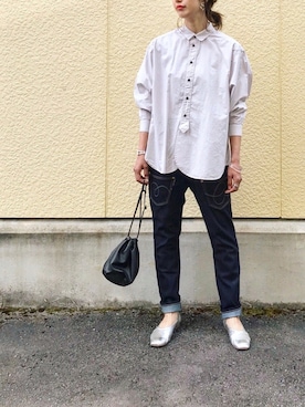 たろ☺︎さん（レディース・165cm）の春コーディネート