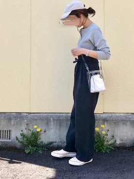 たろ☺︎さん（レディース・165cm）の春コーディネート