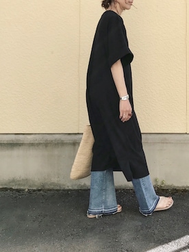 たろ☺︎さん（レディース・165cm）の春コーディネート