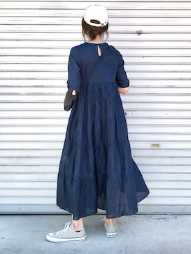 たろ☺︎さん（レディース・165cm）の春コーディネート