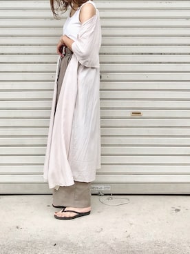 「Te chichi（テチチ）のアイテム」を使った、たろ☺︎さん（レディース・165cm）の夏コーディネート