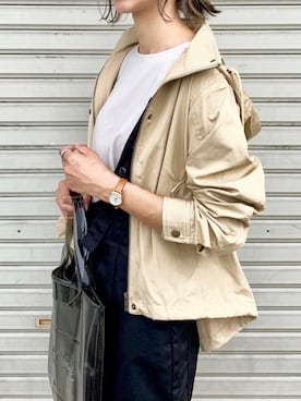 「URBAN RESEARCH Sonny Label（アーバンリサーチサニーレーベル）のアイテム（マウンテンパーカー）」を使った、たろ☺︎さん（レディース・165cm）の秋コーディネート