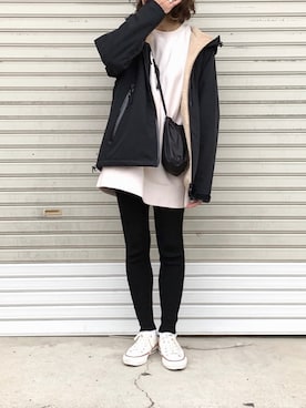 「jackrose」｜「アイテム（ブルゾン）」を使った、たろ☺︎さん（レディース・165cm）の秋コーディネート