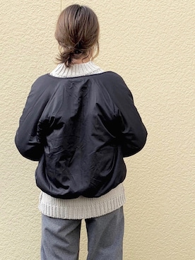 「URBAN RESEARCH Sonny Label（アーバンリサーチサニーレーベル）のアイテム（ブルゾン）」を使った、たろ☺︎さん（レディース・165cm）の秋コーディネート