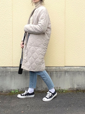 「NOLLEY’S（ノーリーズ）のアイテム（ジャケット/アウター）」を使った、たろ☺︎さん（レディース・165cm）の冬コーディネート