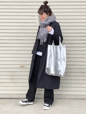 たろ☺︎さん（レディース・165cm）の冬コーディネート