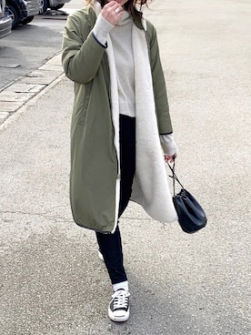 たろ☺︎さん（レディース・165cm）の冬コーディネート