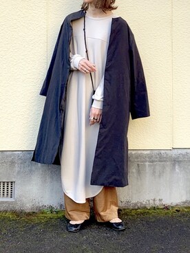 「リップスター」｜「アイテム（ジャケット/アウター）」を使った、たろ☺︎さん（レディース・165cm）の冬コーディネート