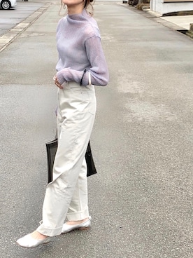 たろ☺︎さん（レディース・165cm）の春コーディネート