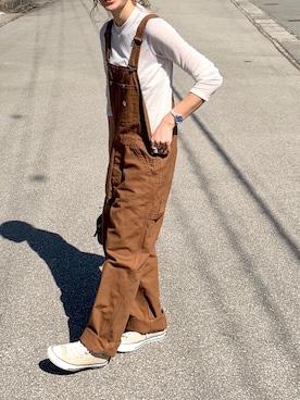 たろ☺︎さん（レディース・165cm）の春コーディネート