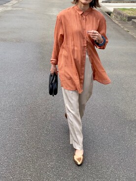 たろ☺︎さん（レディース・165cm）の春コーディネート