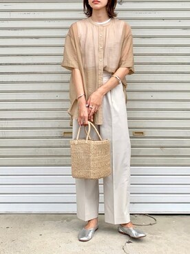 たろ☺︎さん（レディース・165cm）の夏コーディネート