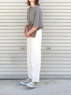 たろ☺︎さん（レディース・165cm）の夏コーディネート