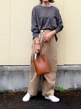 たろ☺︎さん（レディース・165cm）の秋コーディネート