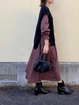 たろ☺︎さん(レディース・165cm)の秋コーディネート